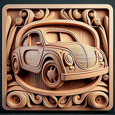 3D модель Fiat 509 (STL)